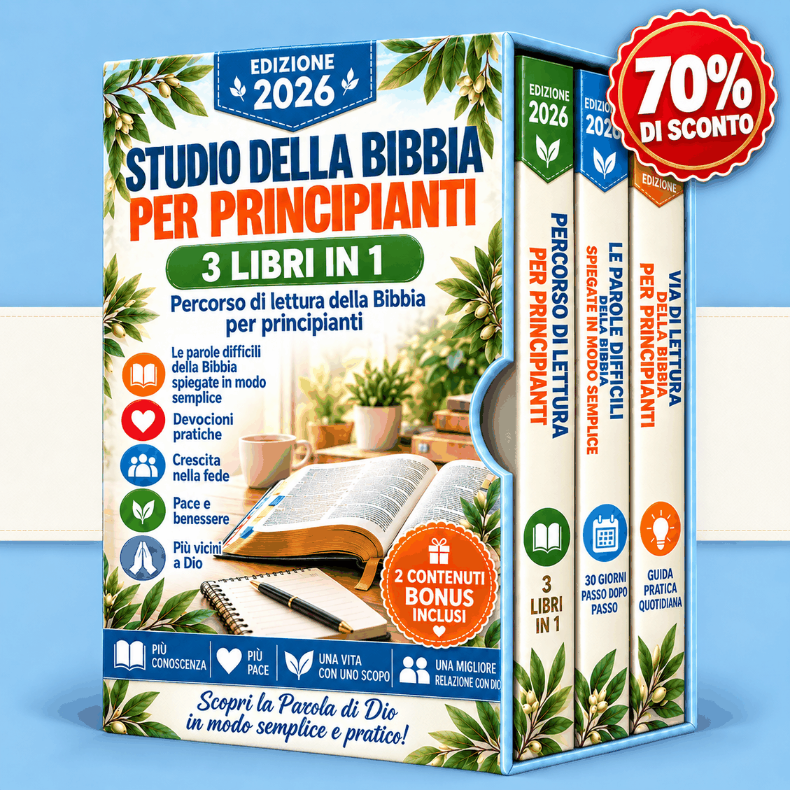 Studio della Bibbia per Principianti – 3 Libri in 1