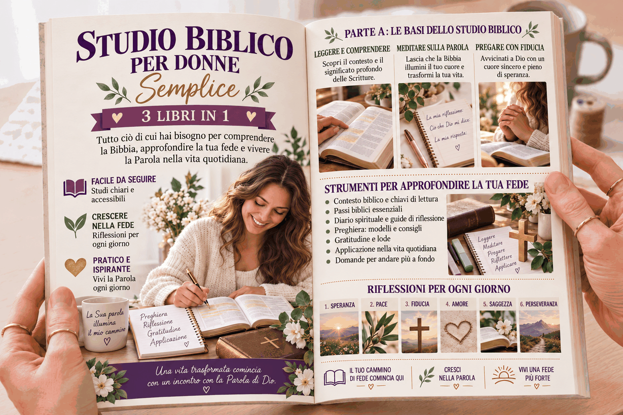 Studio Biblico per Donne – 3 Libri in 1
