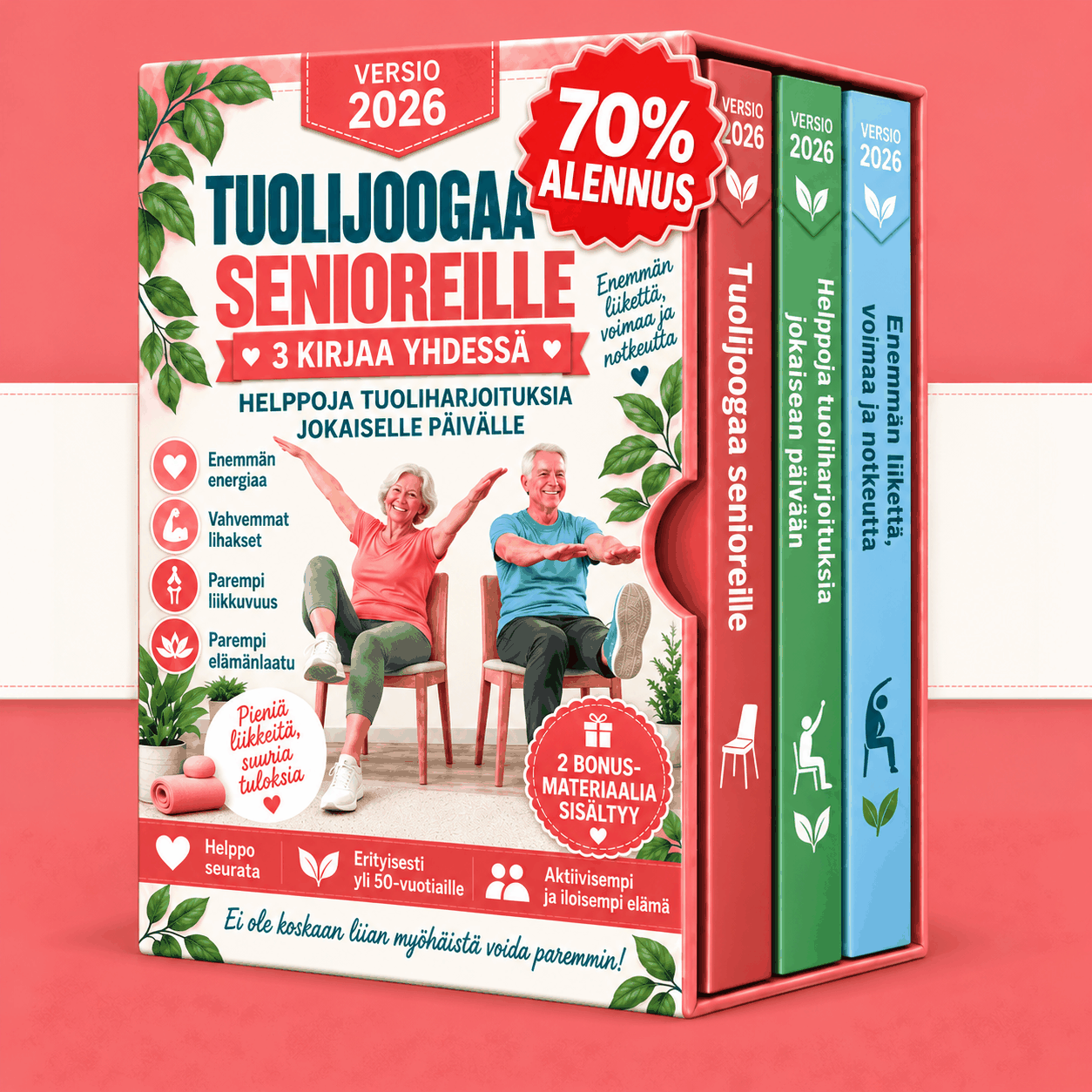 Stoeloefeningen voor Senioren – 3 Boeken in 1