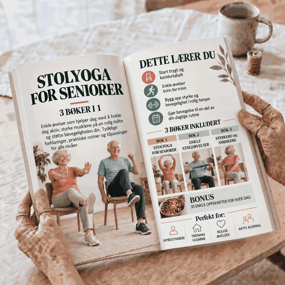 Stoeloefeningen voor Senioren – 3 Boeken in 1