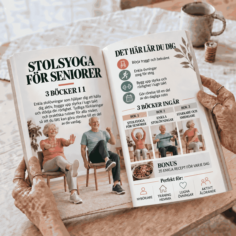 Stoeloefeningen voor Senioren – 3 Boeken in 1
