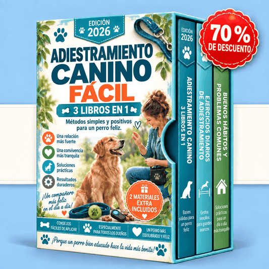 Adiestramiento Canino – 3 Libros en 1