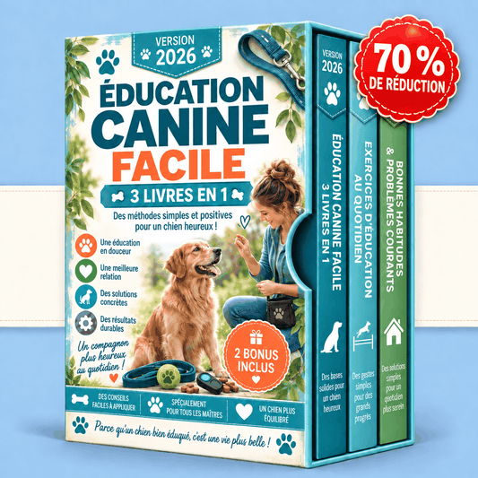 Éducation Canine – 3 Livres en 1
