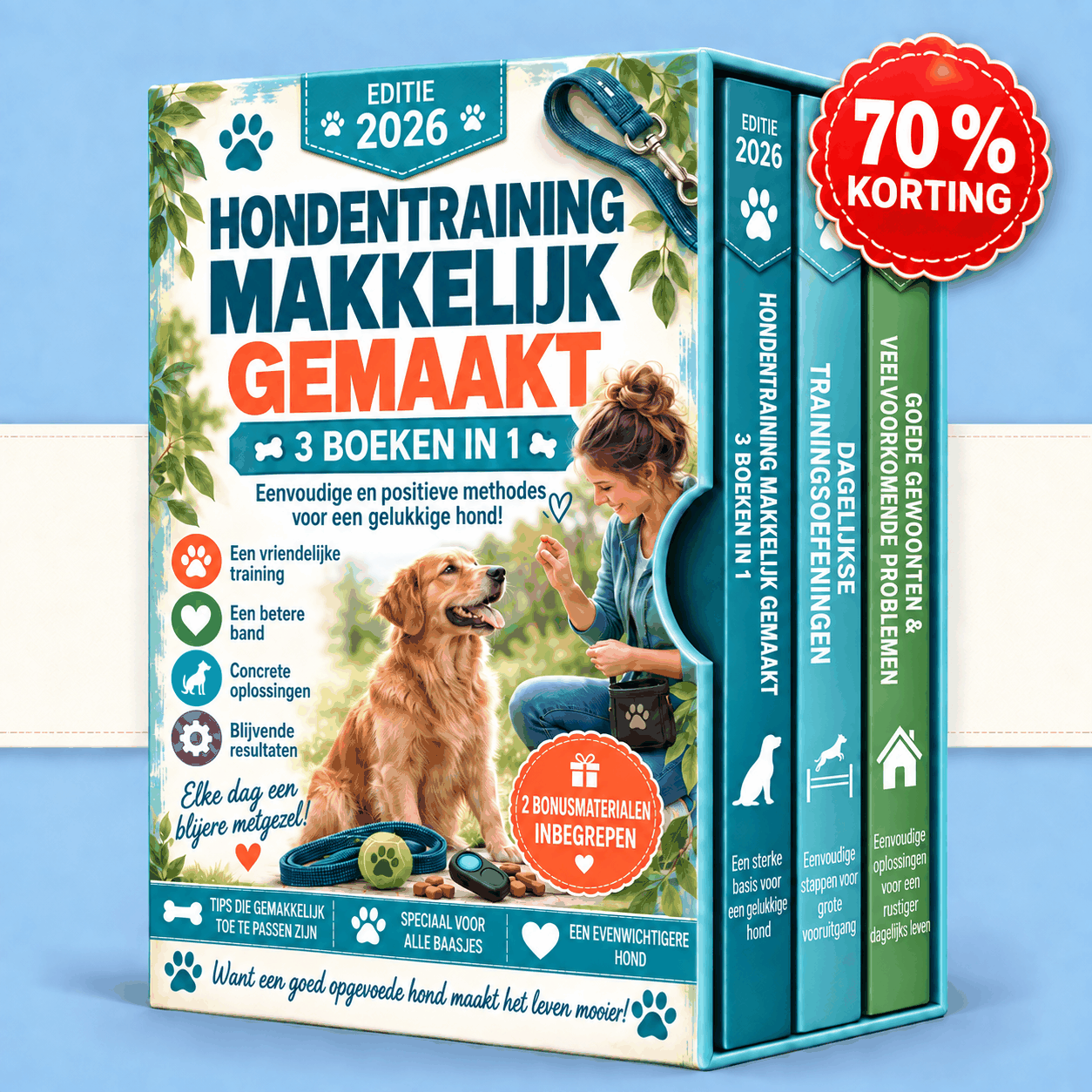 Hondentraining – 3 Boeken in 1
