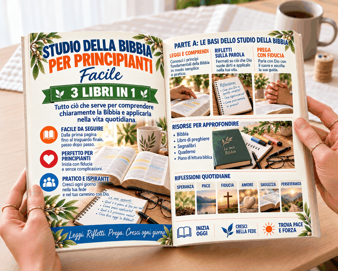 Studio della Bibbia per Principianti – 3 Libri in 1